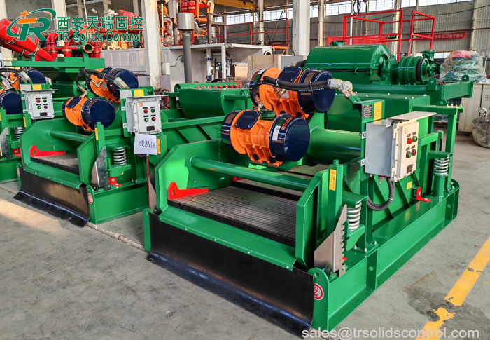 天瑞泥漿振動(dòng)篩銷往中東