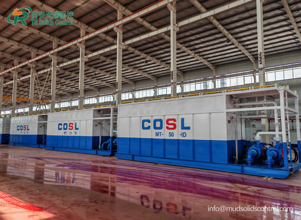 海油泥漿罐運往某知名海洋鉆井公司