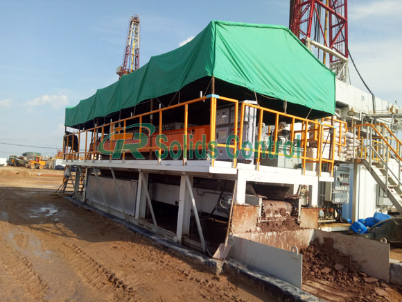 發(fā)往新加坡油田的鉆井廢物管理系統(tǒng)完美安裝