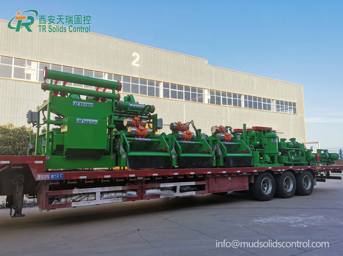 天瑞一批固控設(shè)備發(fā)往歐洲鉆機(jī)項目