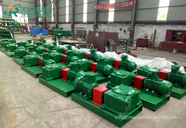 天瑞固控的鉆井液攪拌器運往歐洲