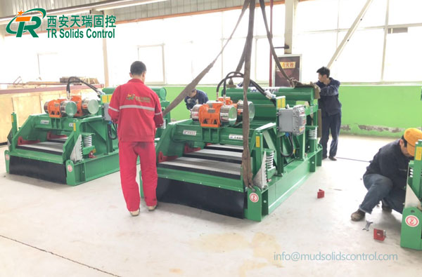 泥漿振動(dòng)篩發(fā)貨前檢查現(xiàn)場